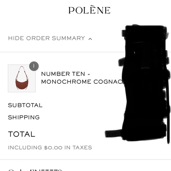 Lightly used Polene Paris Bag. - Picture 5 of 5